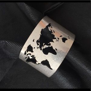 🎁WORLD MAP CUFF🎁GREAT Stocking STUFFER🎁